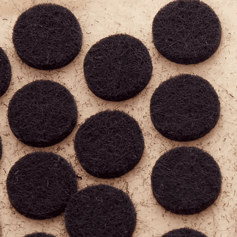 JVJ DPADS Felt Stop Pad (Bulk),  Felt