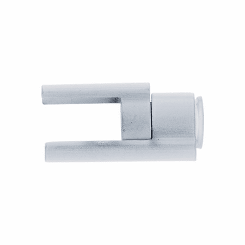 JVJ MXJ01237 White Finish DoorSaver III (Poly- Bagged), Compsotion Zamac
