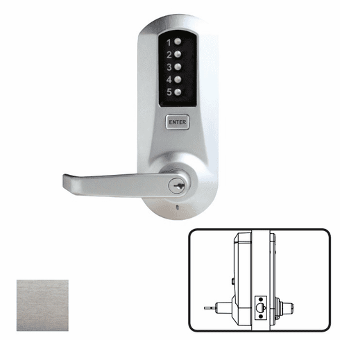 KABA ACCESS 5022-R-WL-26D-41 5000 Series Mechanical Pushbutton Cylindrical Lever Lock 5022RWL26D41 5022 R WL 26D 41