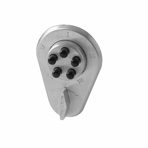 KABA ACCESS 9193000-26D-41 900 Series Auxiliary Pushbutton Deadbolt/Spring Latch 919300026D41 9193000 26D 41