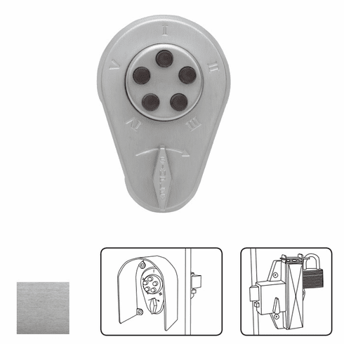 KABA ACCESS 9290000-26D-41 900 Series Auxiliary Pushbutton Deadbolt/Spring Latch 929000026D41 9290000 26D 41