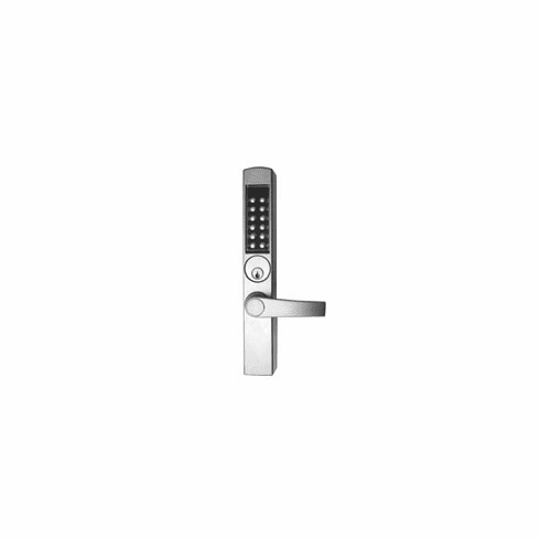 KABA ACCESS E3065-B-NT-26D-41 E-Plex 3000 Series Electronic Pushbutton Mortise Thumbturn Lock E3065BNT26D41 E3065 B NT 26D 41
