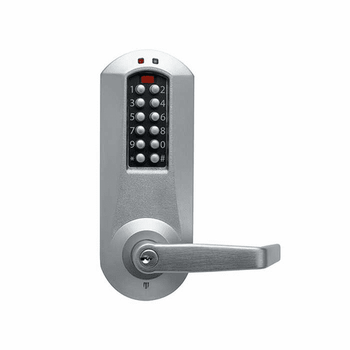 KABA ACCESS E5031-C-WL-04-41 E-Plex 5000 Series Electronic Pushbutton Cylindrical Lever Lock E5031CWL0441 E5031 C WL 04 41