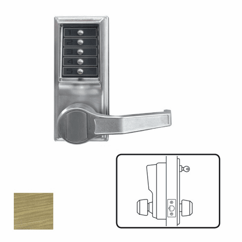 KABA ACCESS LL1012-05-41 L1000 Series Mechanical Pushbutton Cylindrical Lever Lock LL10120541 LL1012 05 41