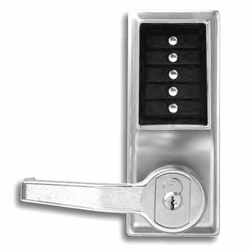 KABA ACCESS LL1031-26D-41 L1000 Series Mechanical Pushbutton Cylindrical Lever Lock LL103126D41 LL1031 26D 41