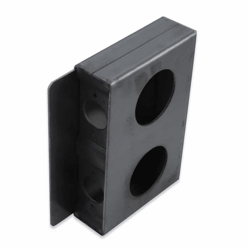 KEEDEX K-BXDBL Lock Bx Dbl-2 3/8 Backset-2 1/8 Holes