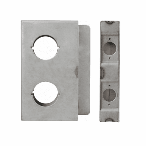 KEEDEX K-BXDBL234-SS Kedx Stnls Stl Dbl Hole Weld Box,2-3/4Bs