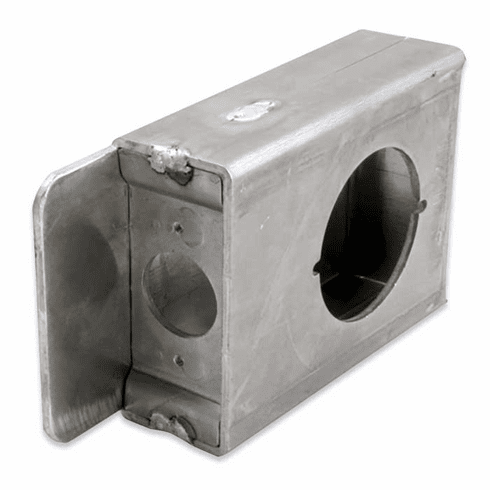 KEEDEX K-BXSGL234-AL Weld. Box Sgl.23/4 Alum