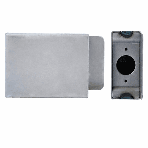 KEEDEX K-BXSGL234-NH Sgl LCK Bx 2 3/4 Bs,No Holes