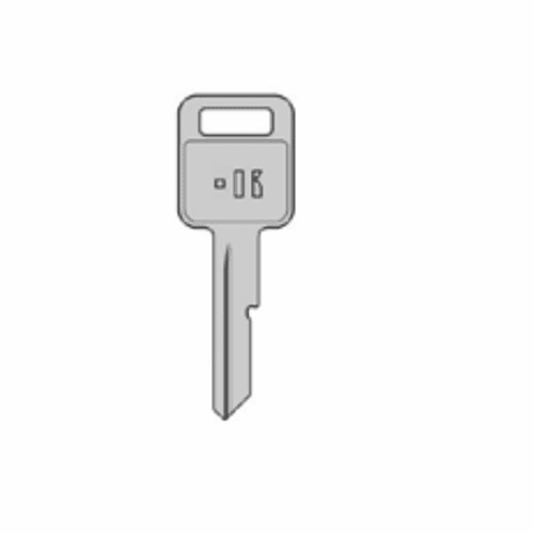 KEYLINE BB44 Gm Single Sided 6-Cut Ignition E