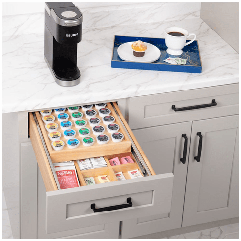 Hardware Resources KNCD15 15" Double Coffee Drawer