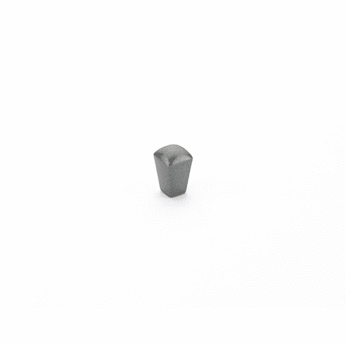 Schaub 300-MSV Skyevale, Knob, Milano Silver, 1/2"