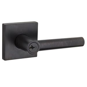 KWIKSET 156MIL-SQT-11P-SMT-6AL-RCS Milan Keyed Entry Lever 156MILSQT11PSMT6ALRCS 156MIL SQT 11P SMT 6AL RCS