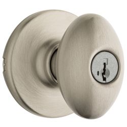 KWIKSET 400AO-15-SMT-6AL-RCS Aliso Keyed Entry Knob 400AO15SMT6ALRCS 400AO 15 SMT 6AL RCS