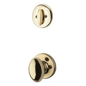 KWIKSET 604AO-3 Aliso Knob Interior Single Cylinder Handleset Trim 604AO3 604AO 3