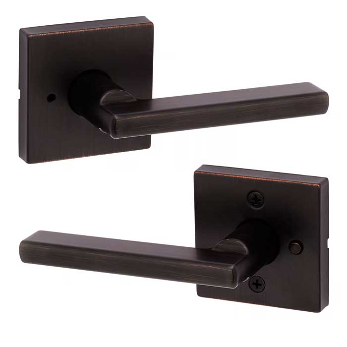 KWIKSET Halifax Lever 11P Privacy|HomeDecorhardware.com
