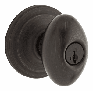 KWIKSET 740L-11P-SMT-6AL-RCS-GC Laurel Keyed Entry Knob 740L11PSMT6ALRCSGC 740L 11P SMT 6AL RCS GC