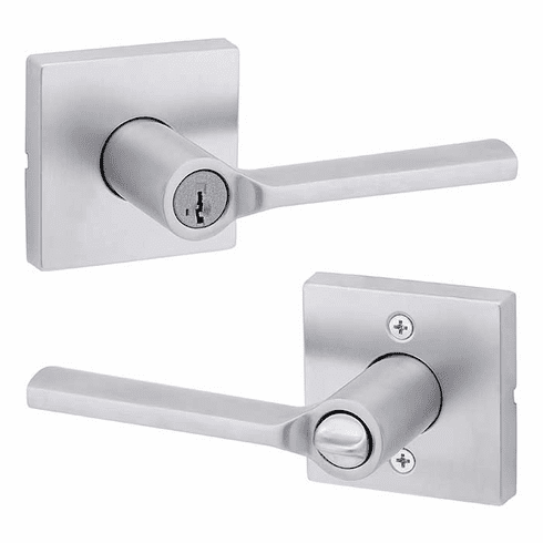 KWIKSET 740LSL-SQT-26D-SMT-6AL-RCS Lisbon Lever Us26D K4