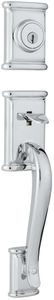 KWIKSET 801ADH-26-SMT-RCAL-RCS-LIP Ashfield Exterior Double Cylinder Handleset Trim 801ADH26SMTRCALRCSLIP 801ADH 26 SMT RCAL RCS LIP