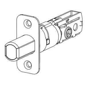 KWIKSET 81305-3 Adjustable Deadbolt Latch 813053 81305 3