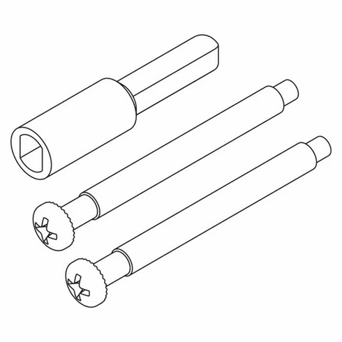 KWIKSET 81706-26 Thick Door Pack Knob & Lever