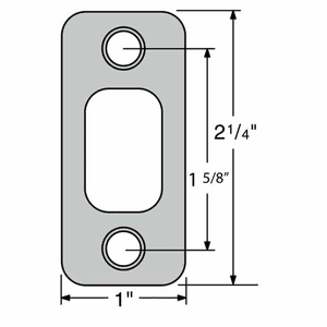KWIKSET 85063-15A Deadbolt Strike 8506315A 85063 15A
