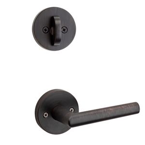 KWIKSET 966MIL-RDT-11P Milan Lever Interior Single Cylinder Handleset Trim 966MILRDT11P 966MIL RDT 11P