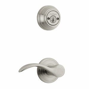 KWIKSET 967PML-RH-15-SMT Pembroke Lever Interior Double Cylinder Handleset Trim 967PMLRH15SMT 967PML RH 15 SMT
