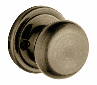 KWIKSET 968H-5-GC Hancock Knob Interior Dummy Handleset Trim 968H5GC 968H 5 GC