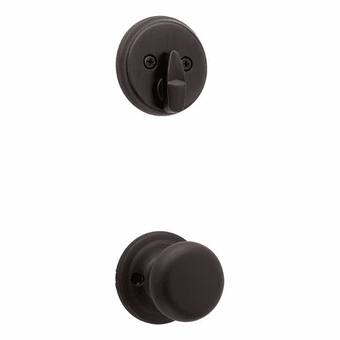 KWIKSET 971H-11P-GC Low Profile Sgl Cyl 11P Int Knob