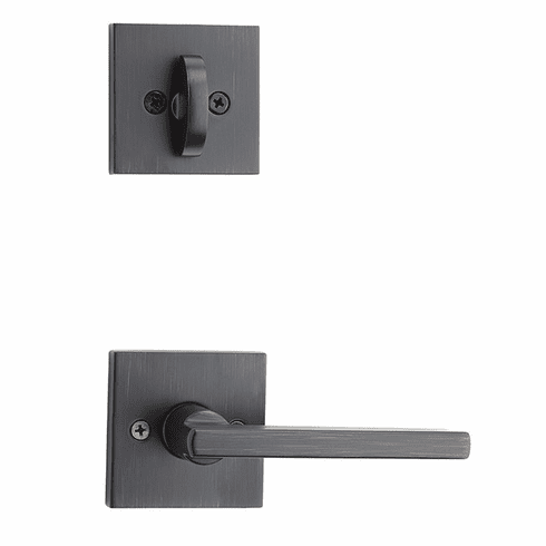 KWIKSET 973HFL-SQT-11P Int Hfl Dummy Trim Ven Brnz