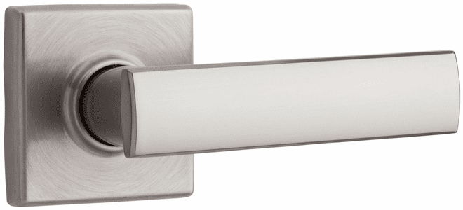 KWIKSET 976VDL-SQT-15-SMT Vedani Lever Interior Double Cylinder Handleset Trim 976VDLSQT15SMT 976VDL SQT 15 SMT