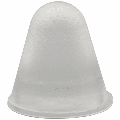 L-FSL-B-.75-CL .75 inch Rubber Bumper/Spacer for Flexible Sheet Light, Clear