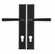 Laforge 2708-92-007 Multipoint System Set - Single cylinder trim set / 92mm c.c. w/o mechanism L:248mm W:41mm P:6mm Black