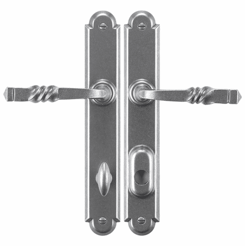Laforge 2712-32-012 Multipoint System Set - Patio trim set with inside turn piece w/o mechanism L:248mm W:30mm P:6mm Pewter