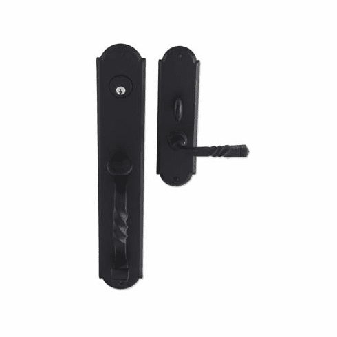 Laforge 2823-101-007 Entrance Handle Set - Complete full dummy set L:435mm W:75mm Black