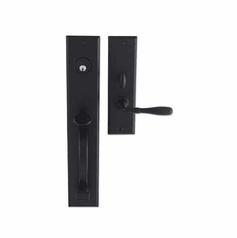 Laforge 2827-100-007 Entrance Handle Set - Trim set without mechanism L:235mm W:66mm Black