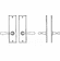 Laforge 4507-09-012 Interior Escutcheon Set - Complete single dummy set L:235mm W:63mm Pewter