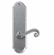 Laforge 4513-09-012 Interior Escutcheon Set - Complete single dummy set L:235mm W:63mm Pewter