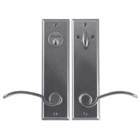 Laforge 4610-25-012 Single Cylinder Deadbolt/Tubular Entryset for 1 3/4", L:127mm, Pewter