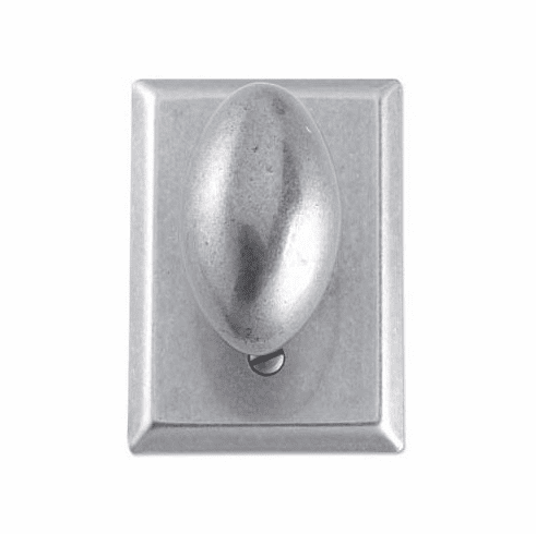 Laforge 4705-09-012 Lever set on rosette - Complete single dummy set L:92mm W:63mm Pewter