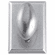 Laforge 4705-09-012 Lever set on rosette - Complete single dummy set L:92mm W:63mm Pewter