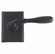 Laforge 4707-53-007 Lever set on rosette - Complete privacy set L:110mm Black
