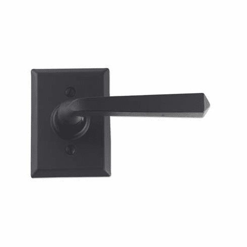 Laforge 4708-53-007 Lever set on rosette - Complete privacy set L:114mm Black