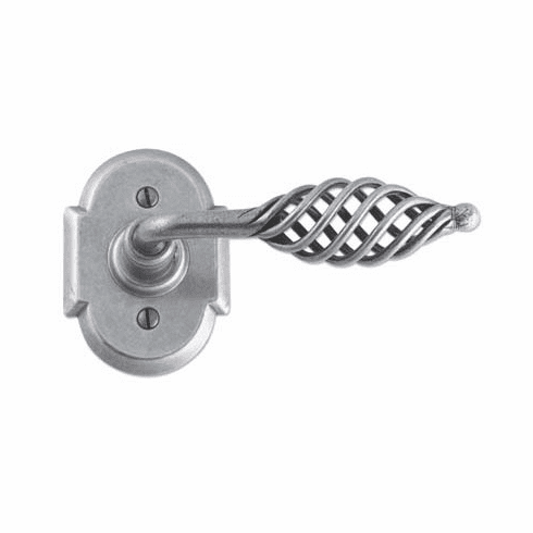 Laforge 4716-51-012 Lever set on rosette - Complete passage set L:92mm W:63mm Pewter