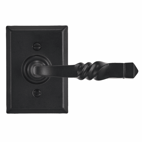 Laforge 4720-09-012 Lever set on rosette - Complete single dummy set L:117mm Pewter