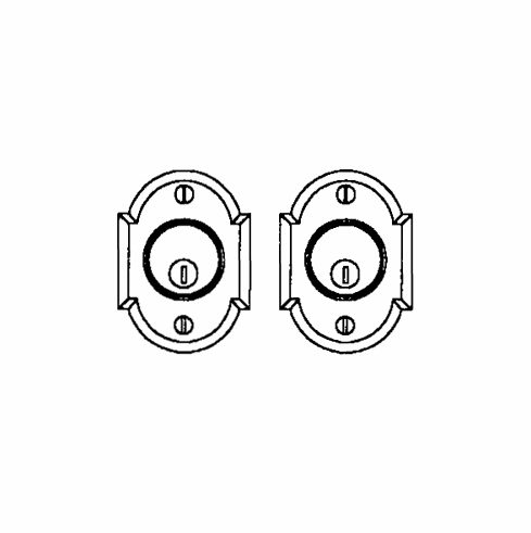 Laforge 8322-012 LaForge - Dead Bolt Pewter