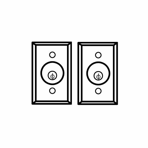 Laforge 8332-007 LaForge - Dead bolt Black