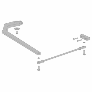 LCN 9540-3077-ANCLR-RH 9540 Regular Arm 95403077ANCLRRH 9540 3077 ANCLR RH