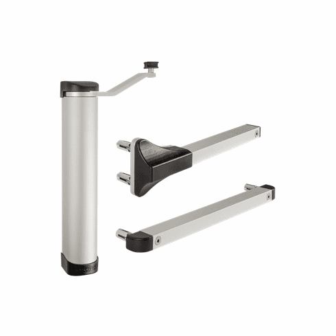 LOCINOX LION-ZILV Compact Retro Hydraulic Gate Closer Bla